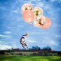 AOSTAR 30Pcs Clear Balloons Rose Gold Confetti Dots 12 Latex Birthday Party,