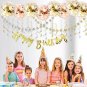 AOSTAR 30Pcs Clear Balloons Rose Gold Confetti Dots 12 Latex Birthday Party,