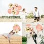 AOSTAR 30Pcs Clear Balloons Rose Gold Confetti Dots 12 Latex Birthday Party,