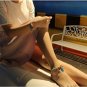 3UMeter Boho Bracelet Anklet Set - Handmade Cowrie Shell Turquoise Bead Tassel