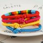 HZMAN Mix 6 Wrap Bracelets Men Women, Hemp Cords Ethnic Tribal Bracelets (Mix 4