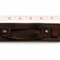 JUSNOVA Leather Cuff Bracelet For Men Women 45mm Wide Belt Wristband Bangle