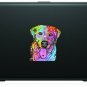 Dean Russo Lab Car Sticker, Outdoor Rated Labrador Retriever Vinyl