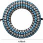 Jeka Evil Eye Charm Tennis Bracelet For Women Circle 18K Black Gold Plated