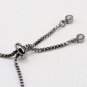 Jeka Evil Eye Charm Tennis Bracelet For Women Circle 18K Black Gold Plated