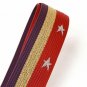 Adjustable Purse Strap Replacement Guitar Style Multicolor Canvas 90cm-135cm