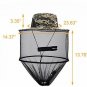 Mosquito Head Net Mesh Head Cover Beekeeping Beekeeper Face Hat Net Protect Fly