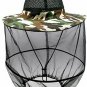 Outdoor Mosquito Head Net Hat, Camo Sun Hat Beekeeper Hat With Insect Repellent