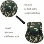 Outdoor Mosquito Head Net Hat, Camo Sun Hat Beekeeper Hat With Insect Repellent