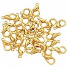 Beadthoven 100pcs Zinc Alloy Jewelry Lobster Claw Clasps, Parrot Clasps For DIY