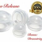 Anti-Cellulite Cupping Set [1 Large, 2 Medium, 1 Small] - Premium Quality Cups