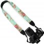 Vintage Woven Pattern Canvas Camera Neck Shoulder Strap Belt All DSLR/SLR Floral