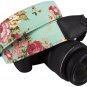 Vintage Woven Pattern Canvas Camera Neck Shoulder Strap Belt All DSLR/SLR Floral