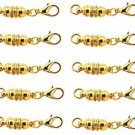 SPARIK ENJOY (TM) 10 Pcs Gold Tone Jewelry Making Magnetic Hooks Necklace For