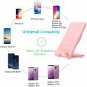 Pink Wireless Fast Charger Wireless Charging Stand Pad For Samsung All QI Phones