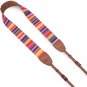 Wolven Pattern Stripe Camera Neck Shoulder Strap Belt Compatible For All Etc,