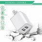 Phone Charger Fast Charging Cable 2 Pack 6Ft Extra Long Data Sync USB