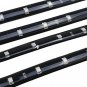 XT AUTO Ice Blue 12v 15 Led 30cm Car Flexible Waterproof Underbody Light Strip
