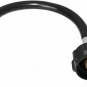 DOZYANT 1 Feet / 12 Inch RV Pigtail Propane Hose QCC1 Connector With Acme Nut A