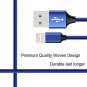 IPhone Cable,Lightning Cable 3Pack ?3FT 6FT 10FT? Fast Charger Nylon Cloth