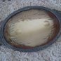 GORGEOUS SHABBY OLD FRENCH PLATEAU MIRROR VANITY TRAY WITH ETCHING DESIGN
