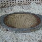 GORGEOUS SHABBY OLD FRENCH PLATEAU MIRROR VANITY TRAY WITH ETCHING DESIGN