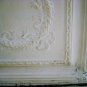 #1 FABULOUS OLD ARCHITECTURAL CEILING TIN FRENCH WREATH & BOWS 24" X 24"