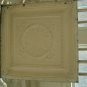 #1 FABULOUS OLD ARCHITECTURAL CEILING TIN FRENCH WREATH & BOWS 24" X 24"
