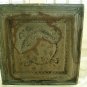 #1 FABULOUS OLD ARCHITECTURAL CEILING TIN FRENCH WREATH & BOWS 24" X 24"