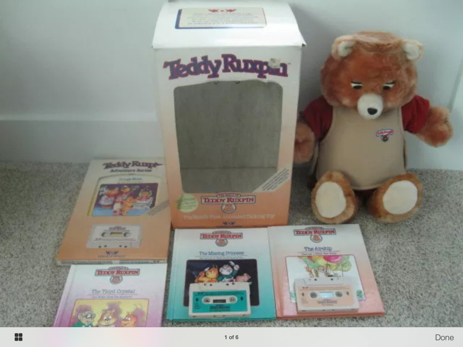 1985 teddy ruxpin for sale