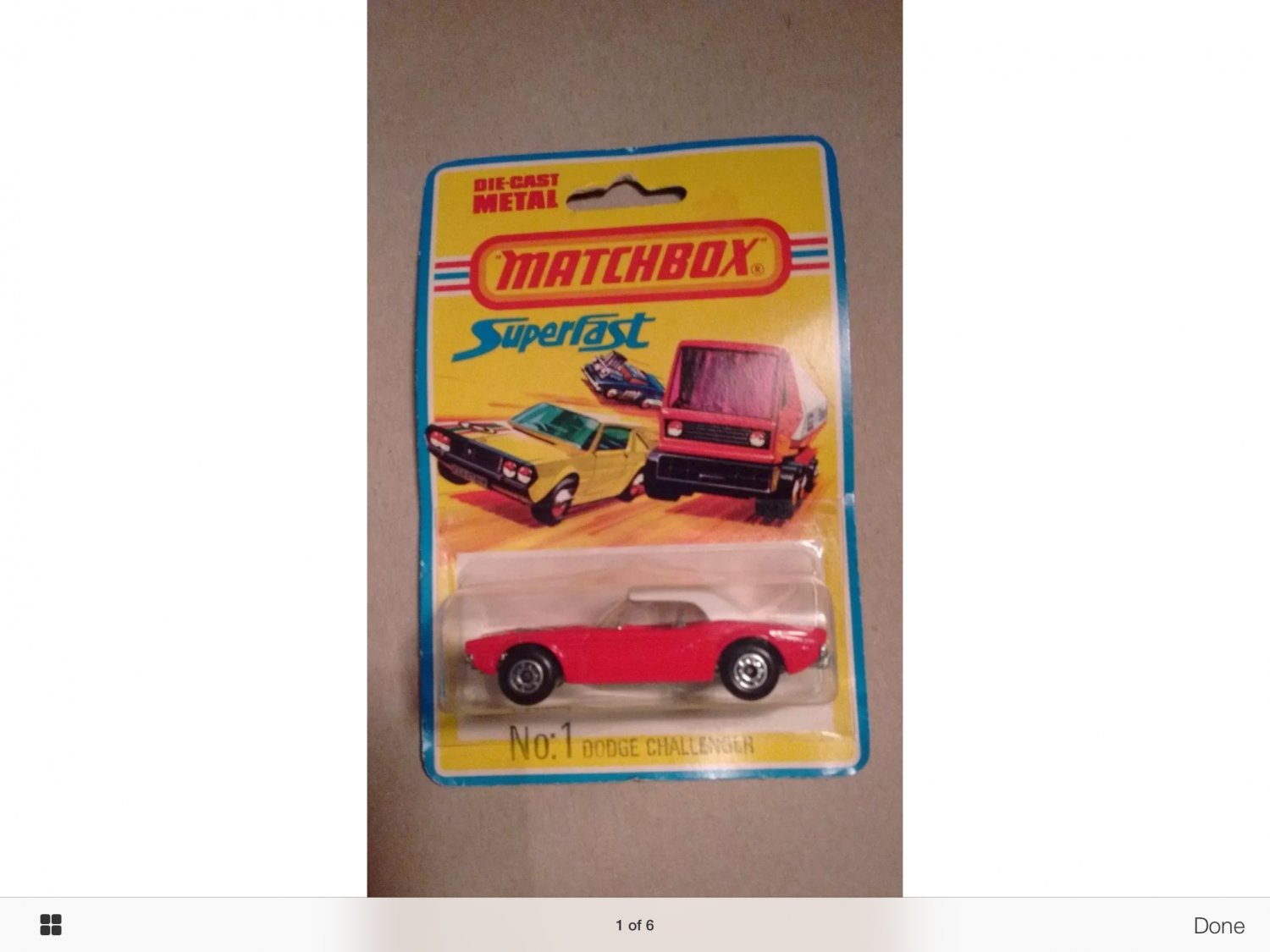 Matchbox Superfast #1. 1975