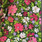 45" wide 2 yards 2" Bright Floral Crepe Fabric