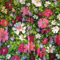 45" wide 2 yards 2" Bright Floral Crepe Fabric