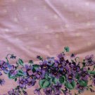 46" wide Pale Purple Cotton Border Print