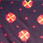 64" wide 2 yards 9" Deep Chocolate Brown with Orange and Yellow Flowers and Rooster