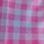 62" x 27" Pink and White Check Knit