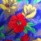 Large Floral Cotton 44" wide 4 1/2 yards