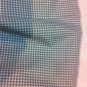 39" x 17 3/4" Blue Check Pleated Cotton Valance