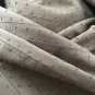 43" wide 4 yards Chocolate Brown Eyelet Fabric