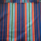 60" wide 1 yard 25" Brightly Striped Cotton
