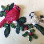 Handmade Plaque with Birds