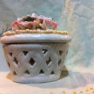 Potpourri Pot with Raised Flowers