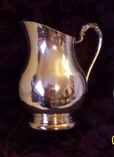 Stunning Silverplated Pitcher