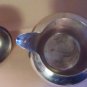 Shabby Chic Silverplated Creamer and Sugar