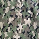 70" wide 1 yard 4" Camaflouge Knit