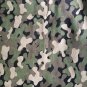 70" wide 1 yard 4" Camaflouge Knit