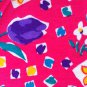 60" wide 1 yard 8 1/2" Pink Knit with Tulips