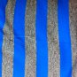 62" wide 1 yard 26" Royal Blue And Grey Knit