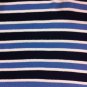 56" wide 32" long Blue Stripe Knit