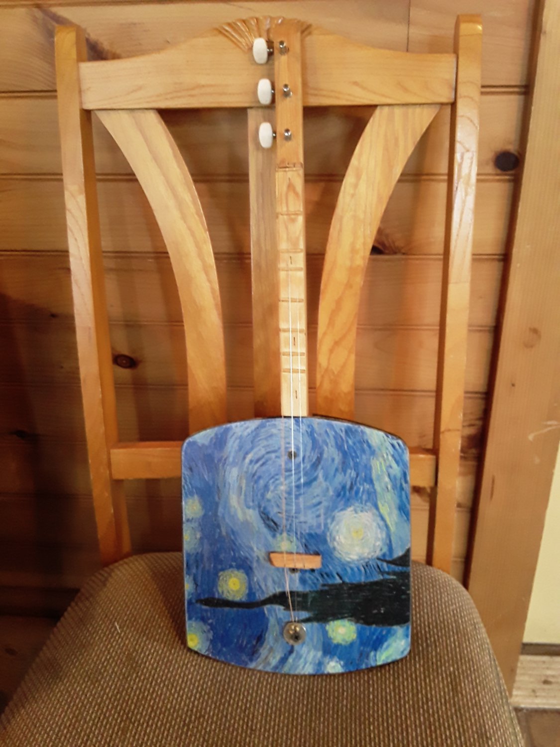 Starry Night square panjo
